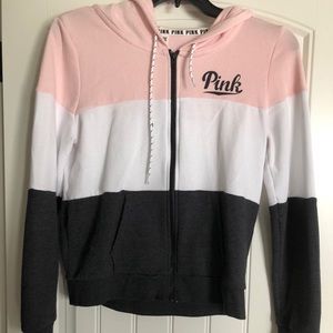 Victoria’s Secret pink zip up jacket